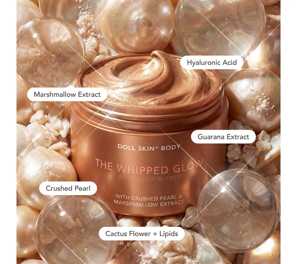 Doll 10 Dollskin Glow Body Butter with Crushed Pearl