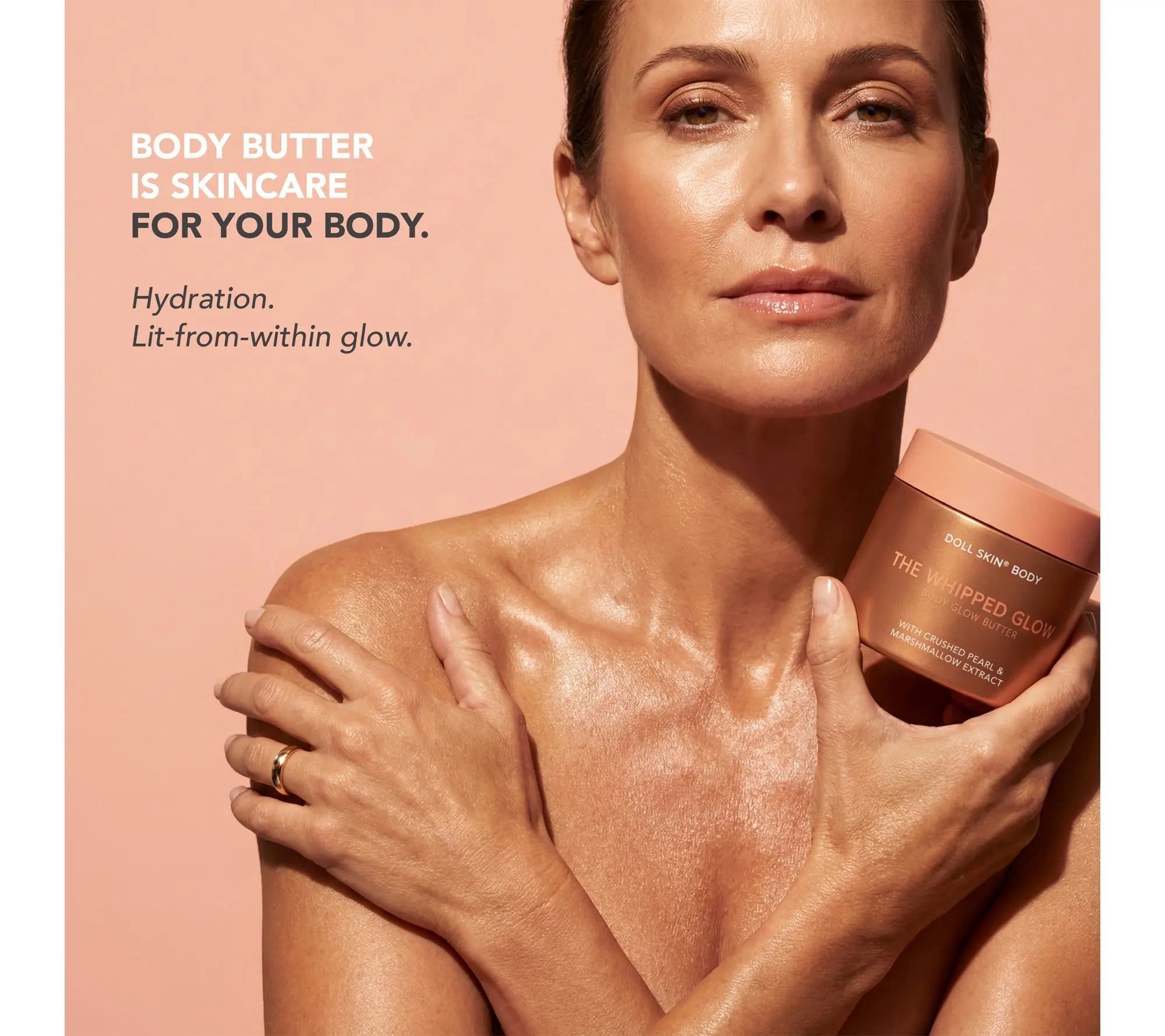 Doll 10 Dollskin Glow Body Butter with Crushed Pearl